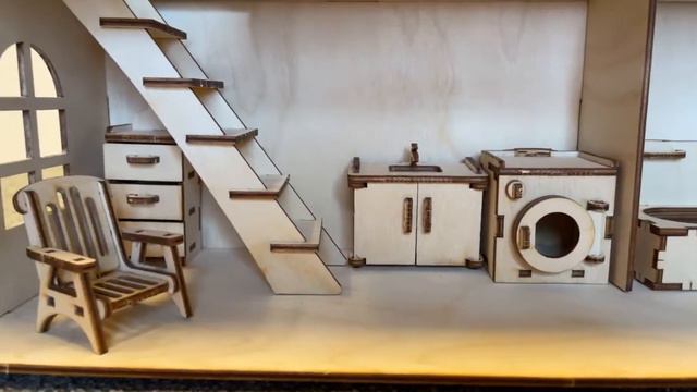 Коттедж с мебелью для любимой куклы