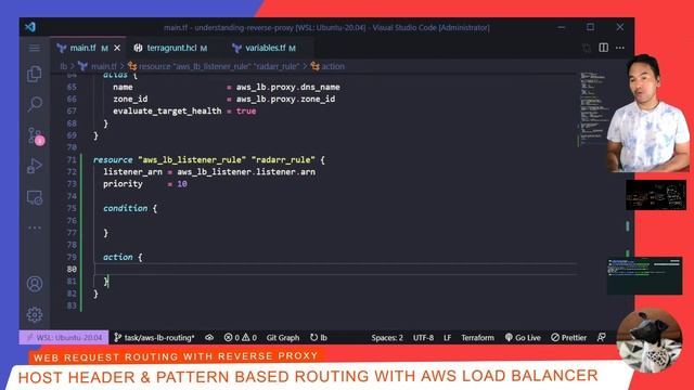AWS Load Balancer host and pattern based web request routing смотреть онлайн