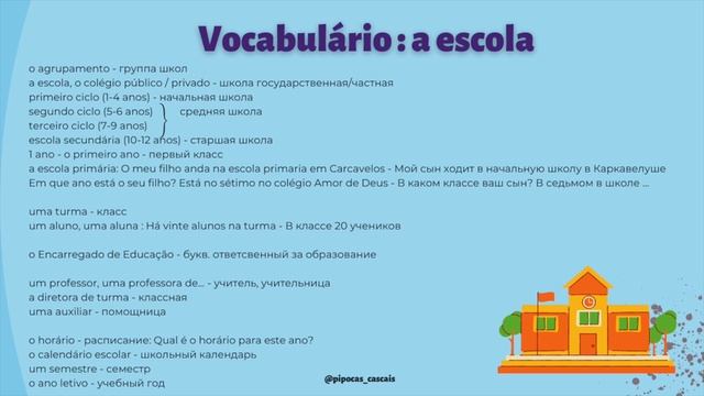 Курс португальского. Урок 21