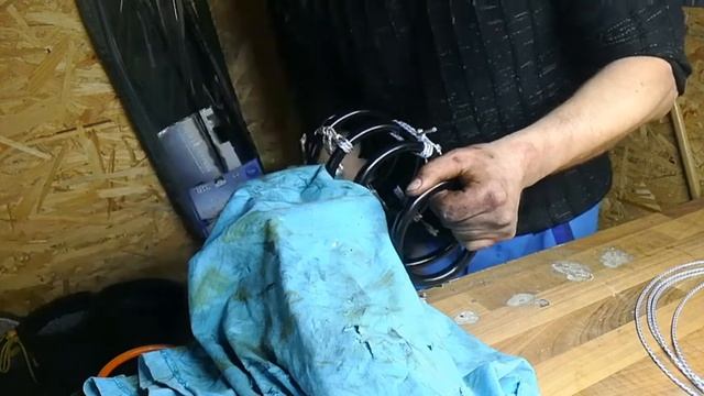 как стянуть пружину амортизатора бысто и легко