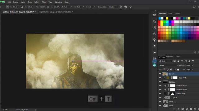 Photoshop Manipulation Tutorial Desktop Wallpaper Mortal Kombat смотреть онлайн