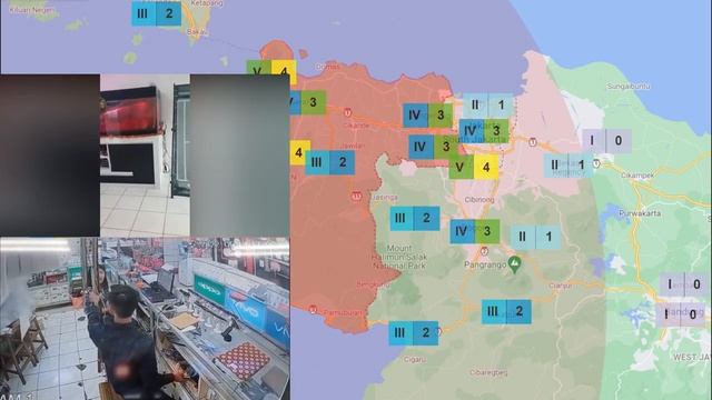 2022 Java Earthquake with Earthquake Early Warning смотреть онлайн