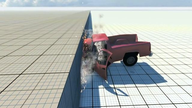 BeamNG.drive Gavril D-Series crashing смотреть онлайн