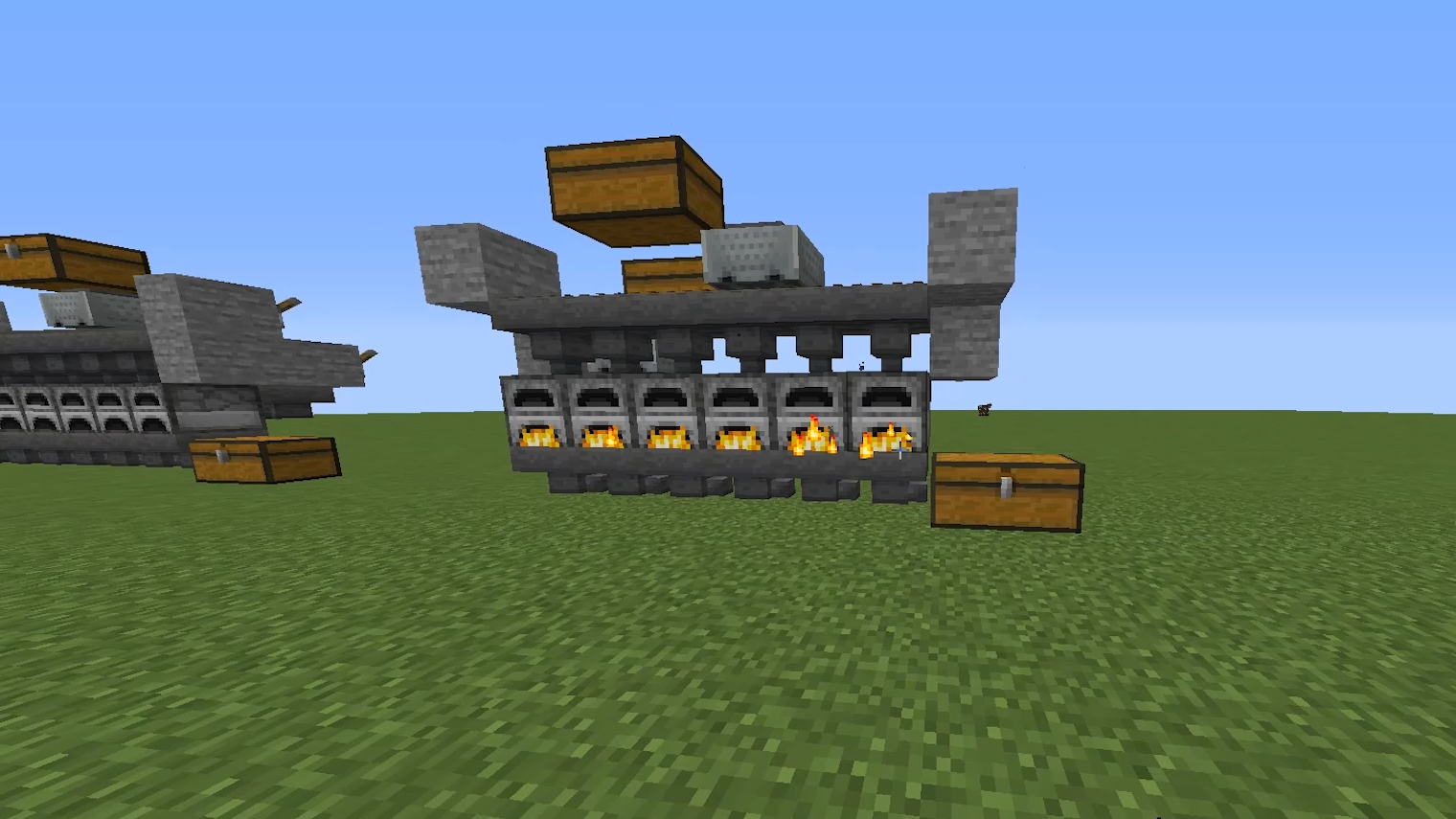 Как сделать автоматическую печь в Майнкрафт | Minecraft постройки смотреть онлайн