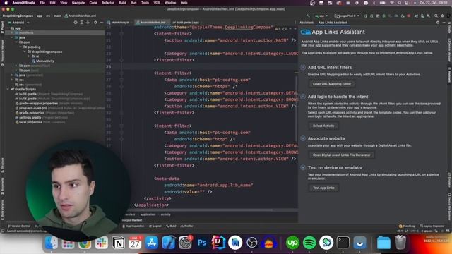 The FULL Deeplinking Guide With Jetpack Compose! - Android Studio Tutorial смотреть онлайн
