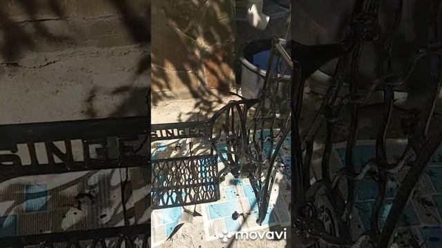Патинированный кофейный столик своими руками. Патинирование металлических изделий. Покраска ковки. смотреть онлайн