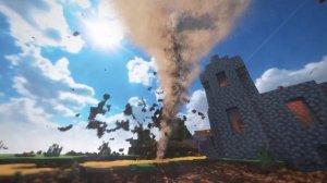 Tornado Destroys a Minecraft Village 🌪| Teardown
