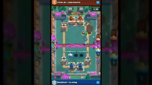 Бой 2 на 2 | Clash Royale смотреть онлайн
