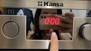Настройка времени на духовом шкафу Hansa (будь ты проклята)
