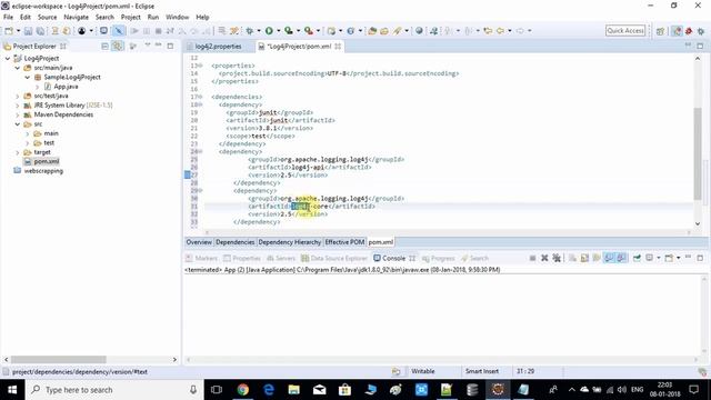 Apache Log4j 2 Configuration| Log4j2 with JDK 9.0 смотреть онлайн