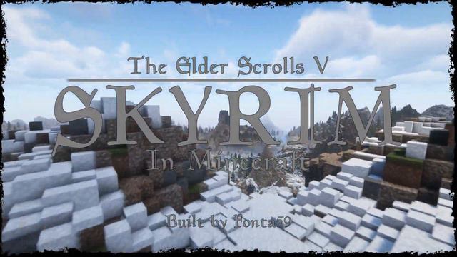 Skyrim in Minecraft - Release Trailer