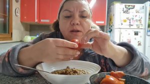 МУКБАНГ 🍽 ТУРЕЦКИЙ РЕЦЕПТ 😋MUKBANG 💥LENTEJAS SANO RICO 😋 (НАТАЛИЯ КУРБАНОВА)#мукбанг #mukbang