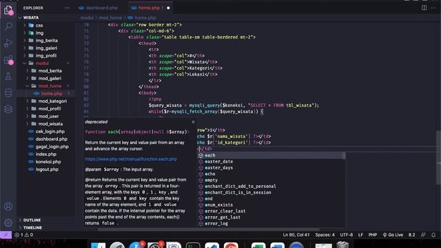 #40 Aplikasi Web Wisata [PHP, MySQL & Bootstrap] - Home [Table - 3] смотреть онлайн
