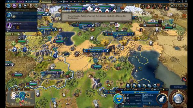 Modded Civilization 6: #17 Another Unpleasant Surprise - Carolus Rex Modded Gameplay смотреть онлайн