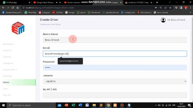 Aplikasi Sistem Informasi Toko Daging Ayam Berbasis Web смотреть онлайн