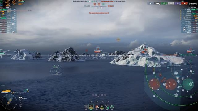 3.1K Base XP Vermont vs FDR - T10 Battleship Positioning смотреть онлайн
