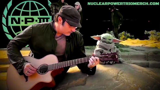 Baby Yoda jams to Nuclear Power Trio (Robert Rodriguez cover) смотреть онлайн