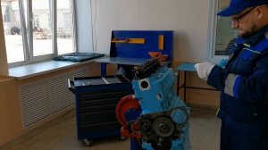 Регулировка тепловых зазоров клапанов дизельного двигателя Д-240