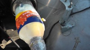 Простой дымогенератор из бутылки и сигареты