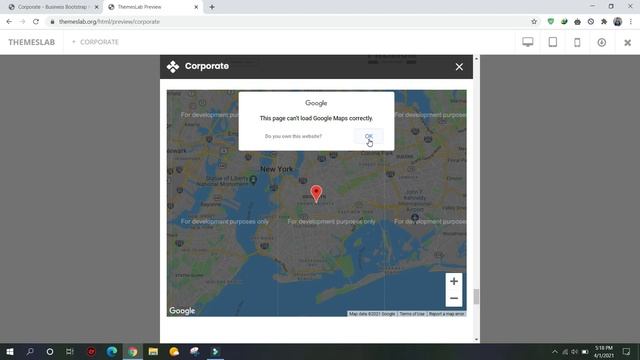 Corporate: Business Bootstrap HTML Template смотреть онлайн
