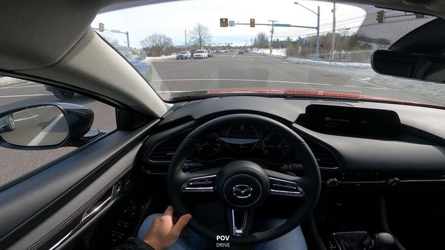 2021 Mazda 3 Turbo Premium Plus Sedan AWD POV смотреть онлайн