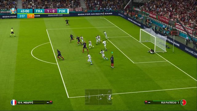 PES 2021 | FRANCE vs PORTUGAL | UEFA EURO 2021 | Gameplay PC смотреть онлайн
