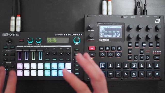 Syntakt vs MC-101 - Strangest groovebox review yet? смотреть онлайн