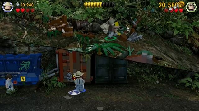 Прохождение игры Lego Мир юрского периода / Lego Jurassic World (PS4) часть 11 (Coop) смотреть онлайн
