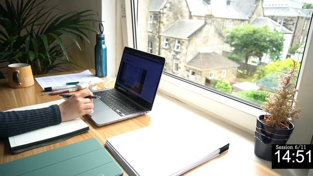 11 HOUR STUDY WITH ME | Background noise, 10-min Break in UNIVERSITY of OXFORD, Study with Merve смотреть онлайн