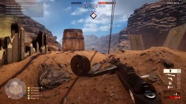 Battlefield 1 Open Beta Day 2 [3] capturing node from a rabbit hole смотреть онлайн