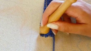 Как сделать Ковёр зеркало своими руками * тафтинг ковровая вышивка | Эстетик коврик мечты