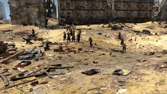 Heavy street fighting in Berlin (Battle of Berlin Part Two) | Call to Arms - Gates of Hell: Ostfron смотреть онлайн