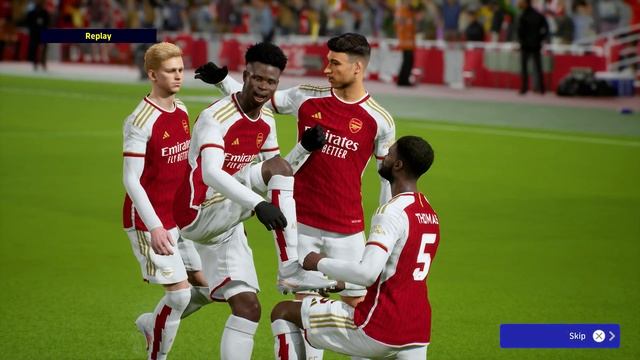 eFootball 2024 - Arsenal vs. Barcelona - Full Match at the Emirates | PS5™ [4K60] смотреть онлайн