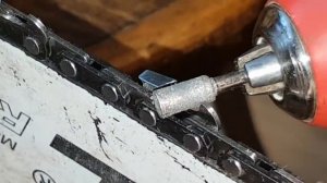 Заточка пильной цепи за 5 минут. самый простой способ.