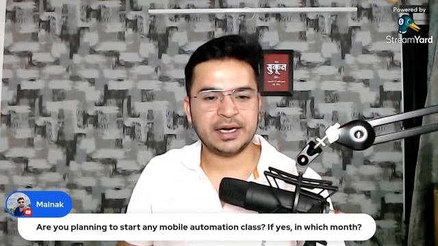 Automation Testing Guidance With Live Q&A смотреть онлайн