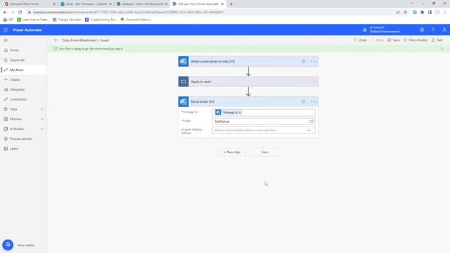 How to Move Email to Folder with Power Automate смотреть онлайн