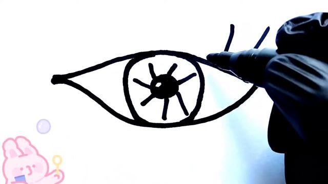 Drawing Eye for children Bolalar uchun Ko'z rasm chizish Рисование Глаз для детей смотреть онлайн