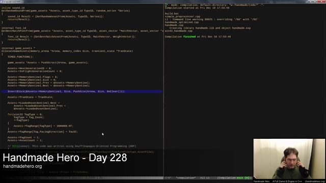 Handmade Hero Day 228 - Waiting for Dependent Tasks on Metagame Mode Changes смотреть онлайн