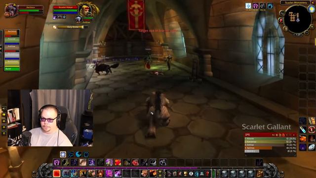 WoW TBC Classic The Scarlet Monastery Part 1 смотреть онлайн