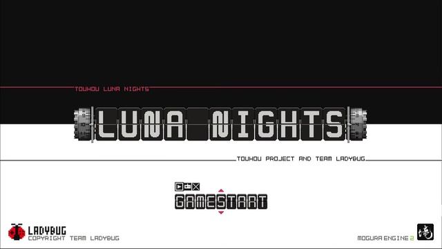 Touhou Luna Nights BGM - Credits - Crimson Beyond a Fleeting Eternity смотреть онлайн