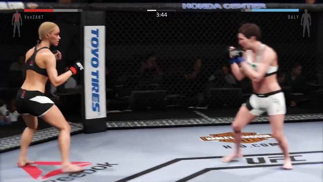UFCX Fight Night #42 - Aisling Daly vs vs Paige Van Zant смотреть онлайн
