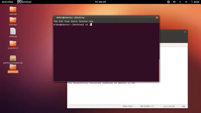 How to install joomscan on ubuntu 12.10 смотреть онлайн
