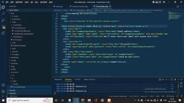 419 page expired || How to fix Laravel 419 error || Laravel 9 смотреть онлайн