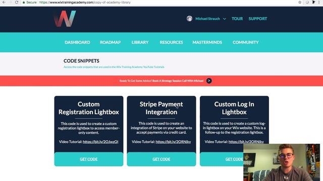 How To Create A Custom Log In Wix - Login Lightbox Tutorial - The Non Coding Founder's Guide смотреть онлайн