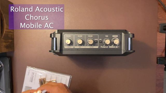 Unboxing of Roland Acoustic Mobile AC смотреть онлайн
