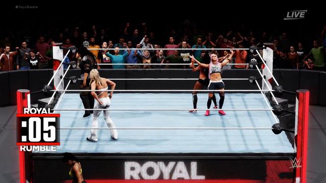 WWE 2K20 : 30 WOMEN'S ROYAL RUMBLE 2020 OFFICIAL MATCH | WWE 2k20 Gameplay 60fps 1080p Full HD смотреть онлайн