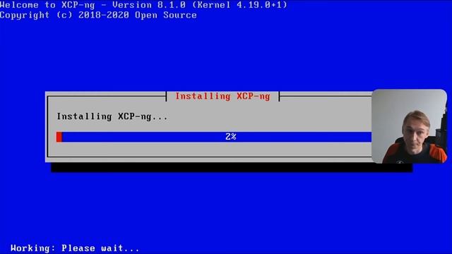 XCP-ng Installation Process смотреть онлайн
