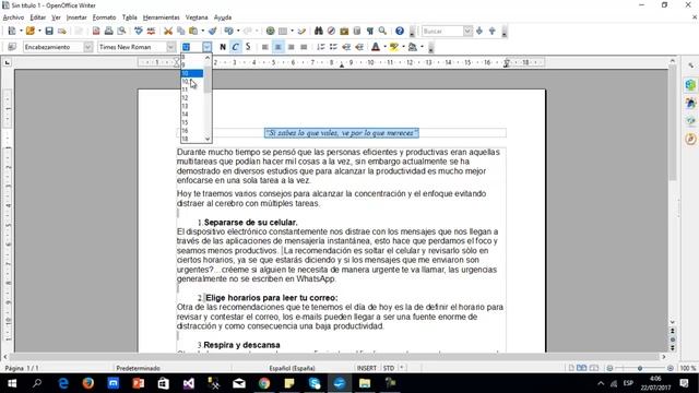 ✅⭐Insertar encabezado y pie de pagina en OpenOffice смотреть онлайн