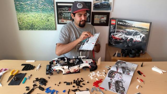 Finishing The LEGO Porsche 911 RSR Set! смотреть онлайн