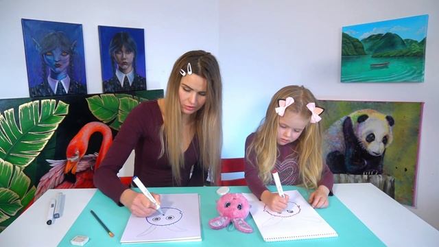 Малюємо зайчика. Уроки малювання для дітей та всіх охочих. смотреть онлайн